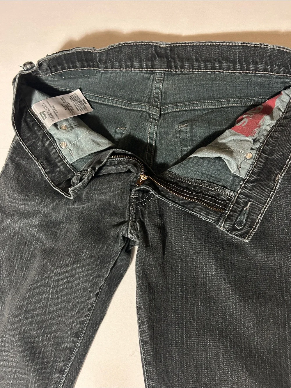 Levi’s Super Skinny Men's Slim Fit Black Washed Jeans